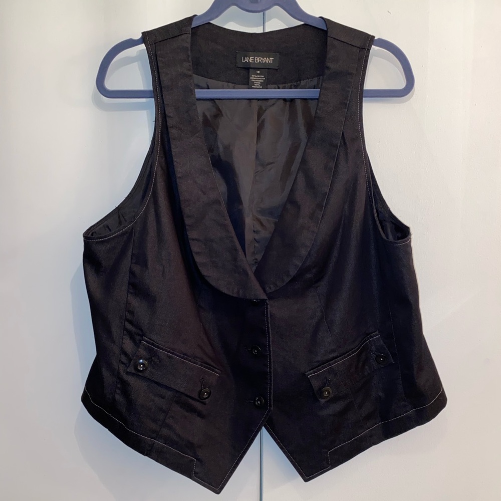 Lane Bryant Suit Vest